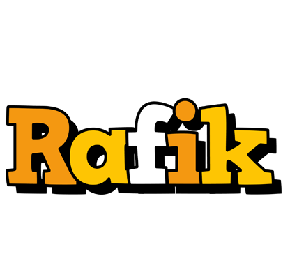 Rafik cartoon logo