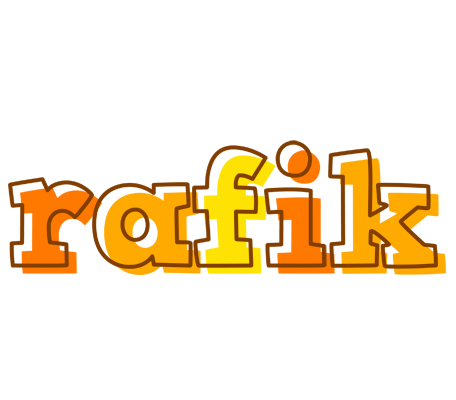 Rafik desert logo