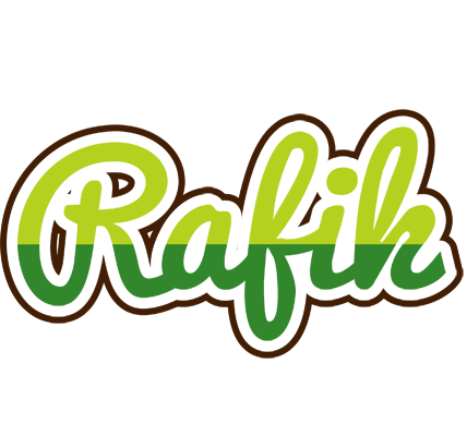 Rafik golfing logo