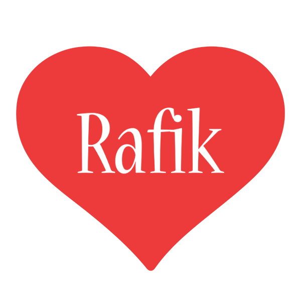 Rafik love logo
