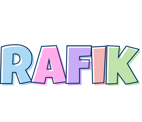 Rafik pastel logo
