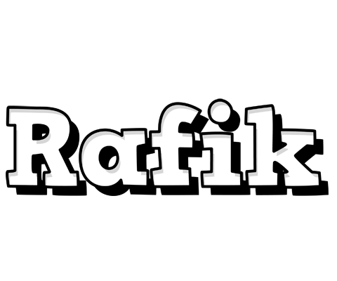 Rafik snowing logo