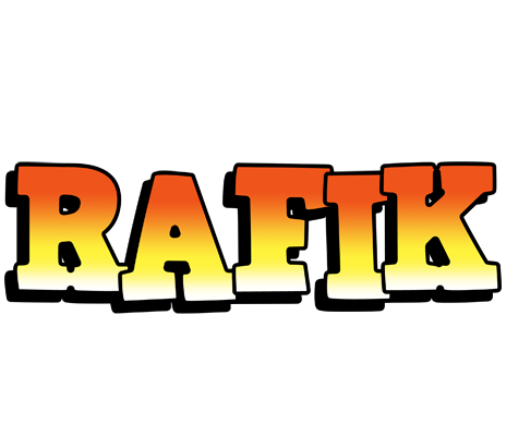 Rafik sunset logo