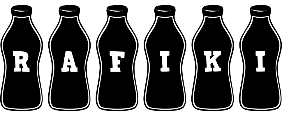 Rafiki bottle logo