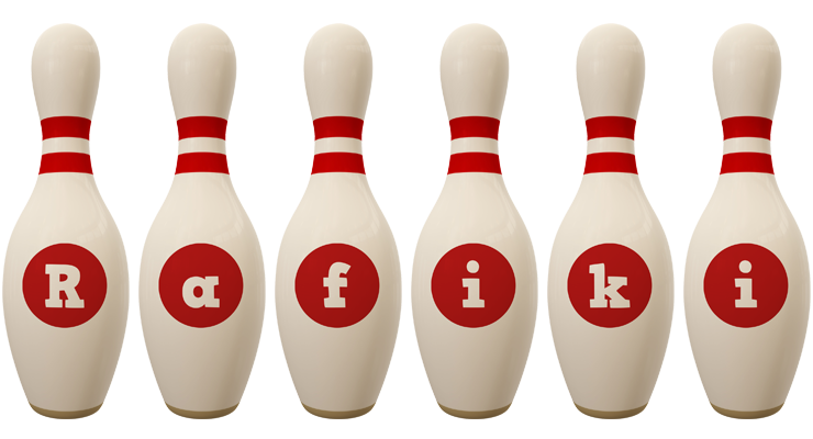 Rafiki bowling-pin logo