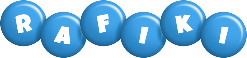 Rafiki candy-blue logo