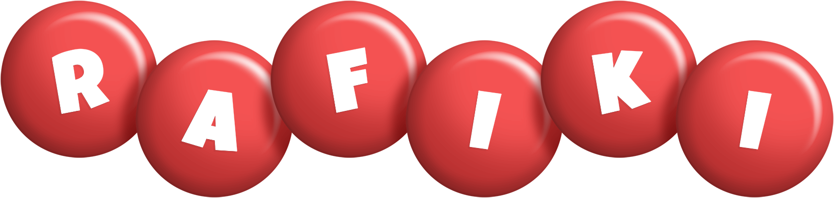 Rafiki candy-red logo
