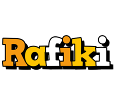 Rafiki cartoon logo