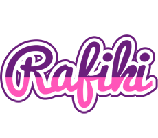 Rafiki cheerful logo