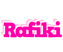 Rafiki dancing logo