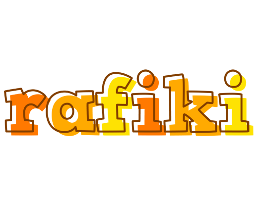 Rafiki desert logo