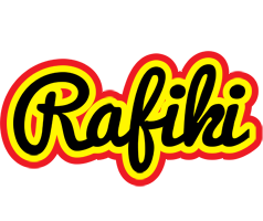 Rafiki flaming logo