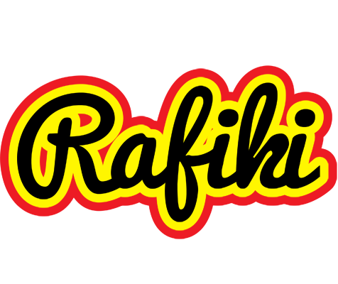 Rafiki flaming logo