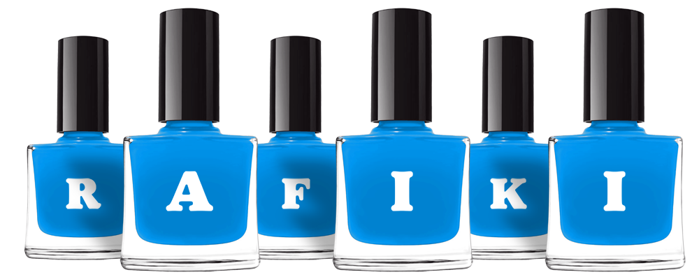 Rafiki glossy logo