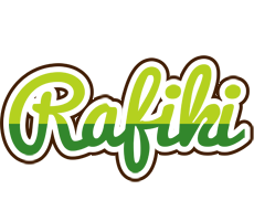 Rafiki golfing logo