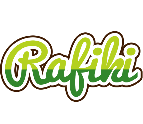 Rafiki golfing logo