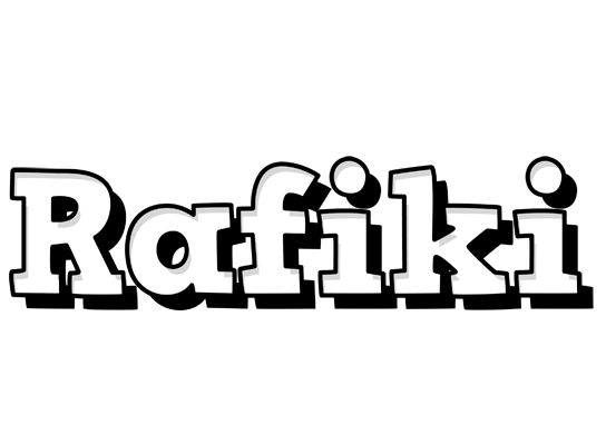 Rafiki snowing logo