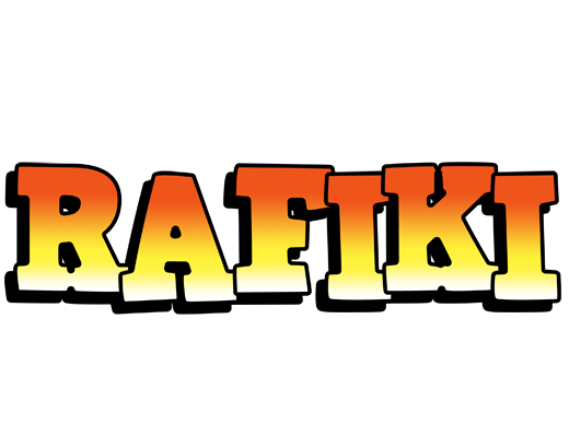 Rafiki sunset logo
