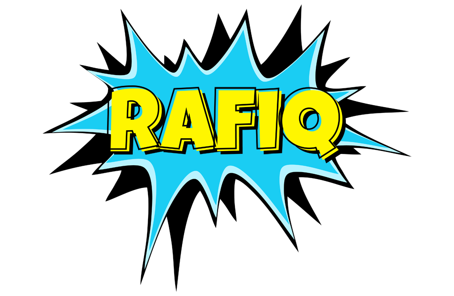 Rafiq amazing logo
