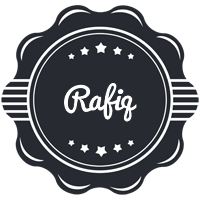 Rafiq badge logo