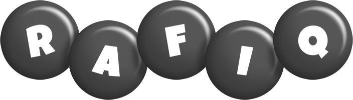 Rafiq candy-black logo