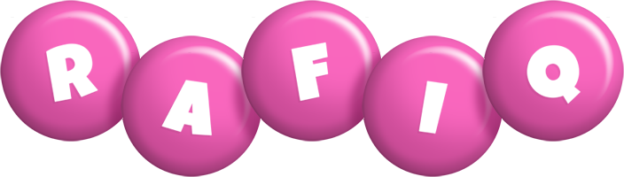 Rafiq candy-pink logo
