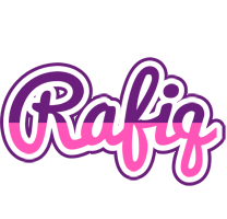 Rafiq cheerful logo