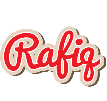 Rafiq chocolate logo