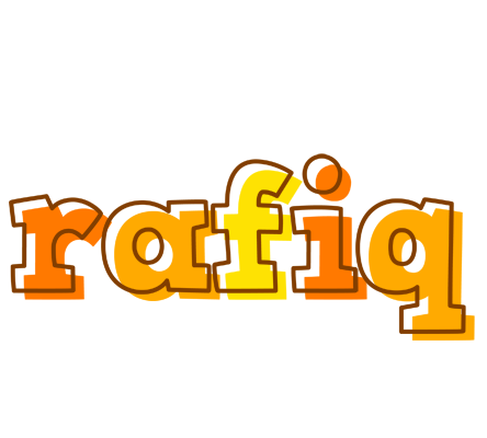 Rafiq desert logo