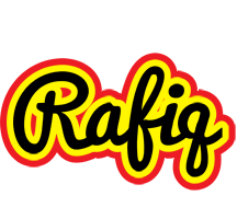 Rafiq flaming logo