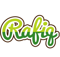 Rafiq golfing logo