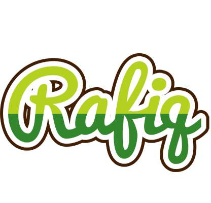 Rafiq golfing logo