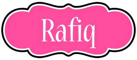 Rafiq invitation logo