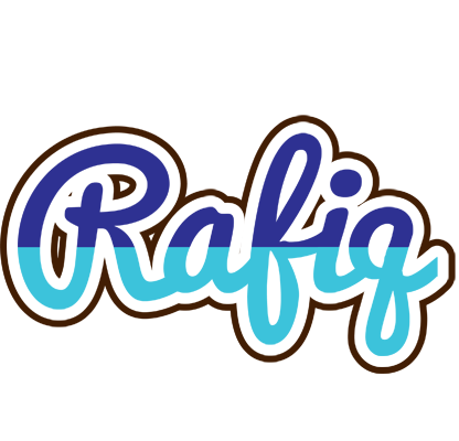 Rafiq raining logo