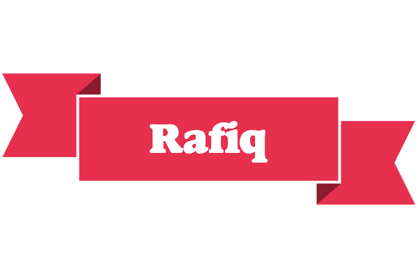 Rafiq sale logo