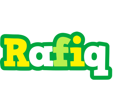 Rafiq soccer logo