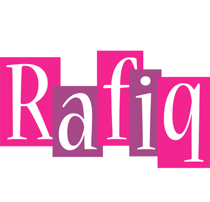 Rafiq whine logo