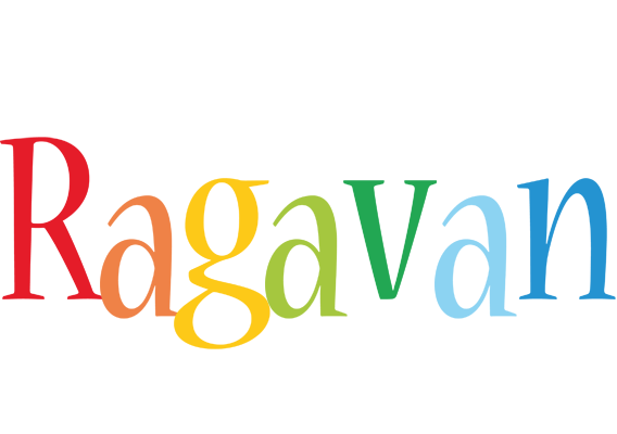Ragavan birthday logo