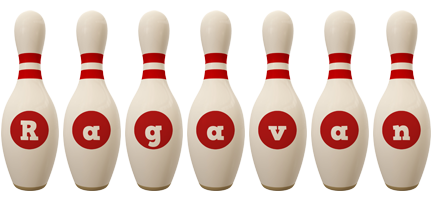 Ragavan bowling-pin logo