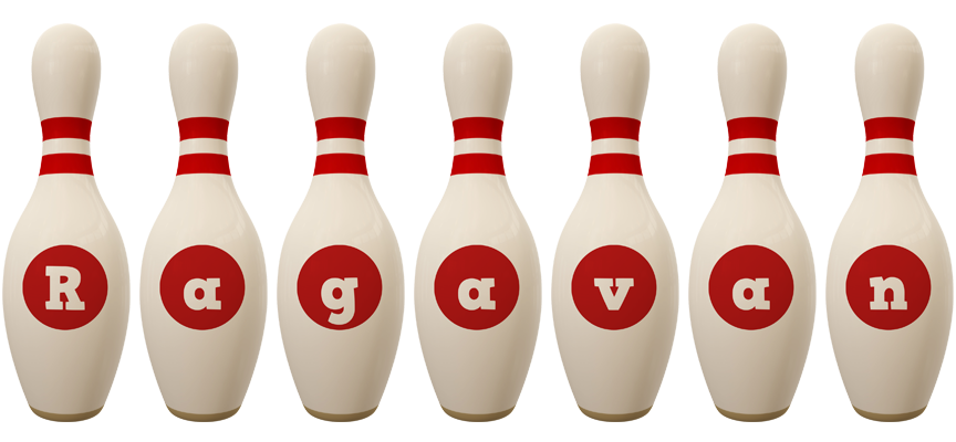Ragavan bowling-pin logo