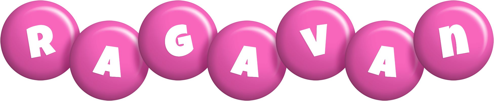 Ragavan candy-pink logo