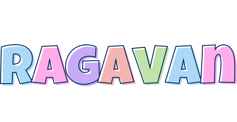 Ragavan pastel logo
