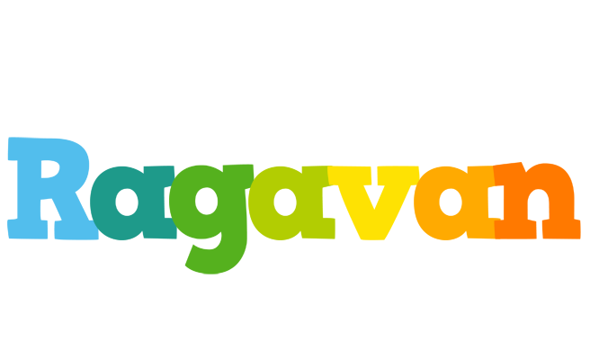 Ragavan rainbows logo
