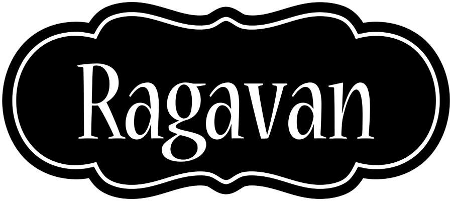 Ragavan welcome logo