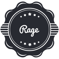 Rage badge logo