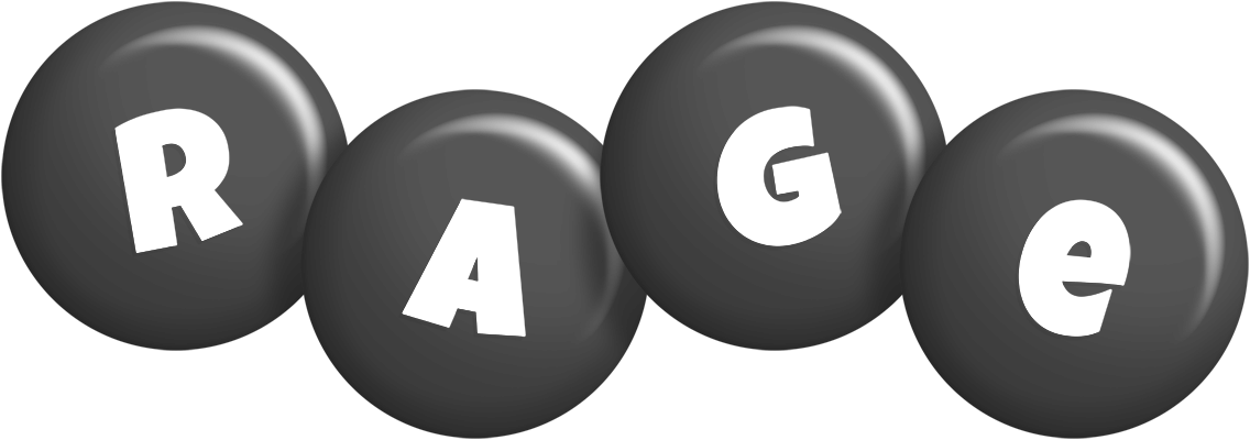 Rage candy-black logo