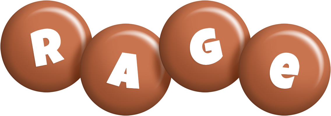 Rage candy-brown logo