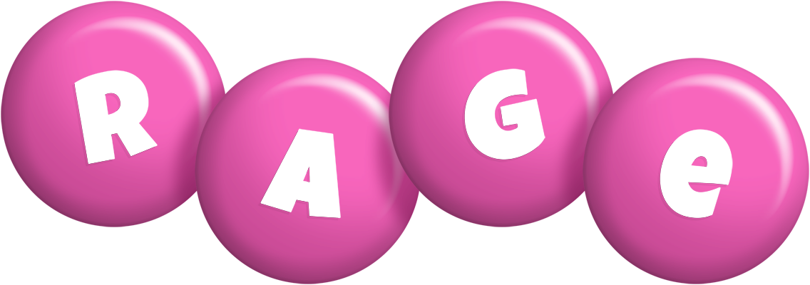 Rage candy-pink logo