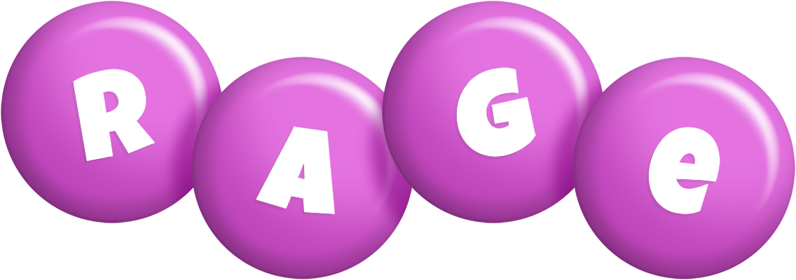 Rage candy-purple logo