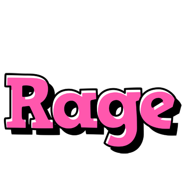 Rage girlish logo